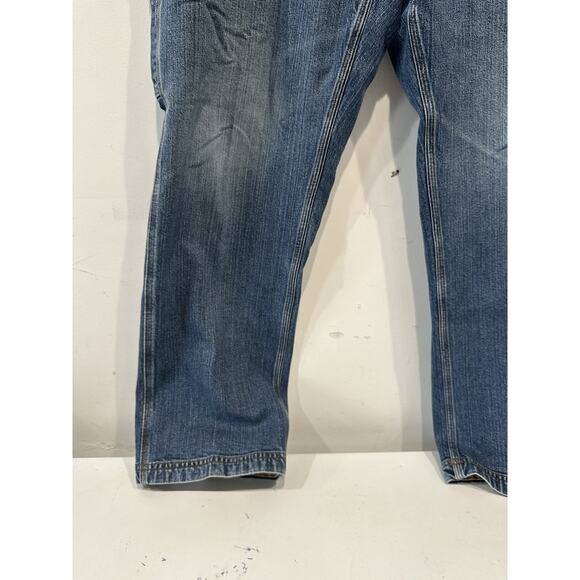 Duluth Trading Men's 38 X 30 Flex Ballroom Relaxed Fit Carpenter Jeans - Picture 4 of 11